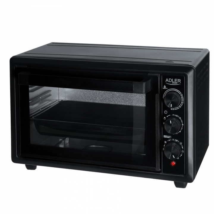 Adler AD 6023 Electric oven 26L ryhmässä KOTI, TALOUS JA PUUTARHA / Kodinkoneet / Pöytäliedet ja keittolevyt @ TP E-commerce Nordic AB (A22651)