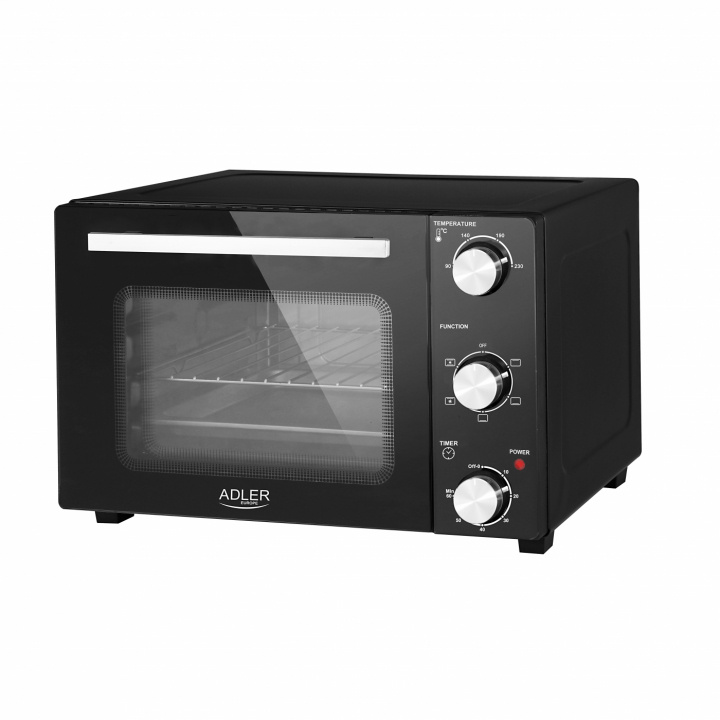 Adler AD 6024 Electric oven 22L ryhmässä KOTI, TALOUS JA PUUTARHA / Kodinkoneet / Pöytäliedet ja keittolevyt @ TP E-commerce Nordic AB (A22652)