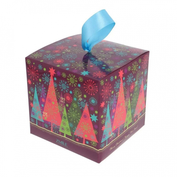 Zmile Cosmetics Advent Calendar Cube ‘Christmas Trees’ ryhmässä LELUT, TUOTTEET LAPSILLE JA VAUVOILLE / Leikkikalut, Askartelu &Pelit / Joulukalenterit @ TP E-commerce Nordic AB (A22676)