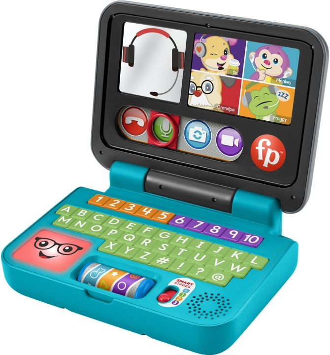 Fisher-Price Let\'S Connect Laptop, SV ryhmässä LELUT, TUOTTEET LAPSILLE JA VAUVOILLE / Lelut vauvoille (0-3v) / Toiminnalliset lelut @ TP E-commerce Nordic AB (A22683)