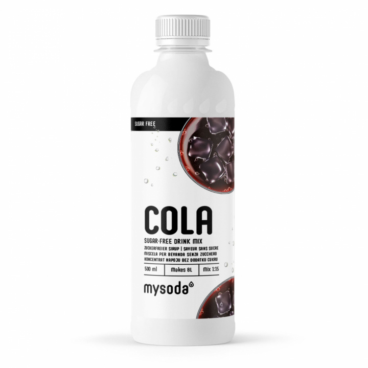 Mysoda Cola Sugar Free 500 ml - Ger 8L dryck ryhmässä KOTI, TALOUS JA PUUTARHA / Kodinkoneet / Vesi ja mehu / Hiilihapotuslaitteet / Mausteet @ TP E-commerce Nordic AB (A22686)