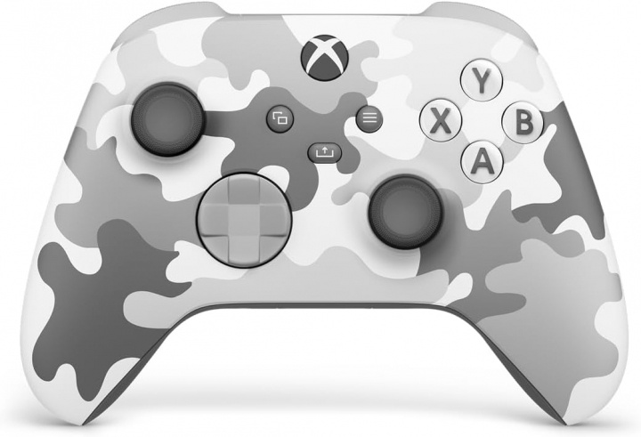 Microsoft Xbox Controller Wireless Arctic Camo ryhmässä KODINELEKTRONIIKKA / Pelikonsolit & Tarvikkeet / Xbox Series X @ TP E-commerce Nordic AB (A22700)