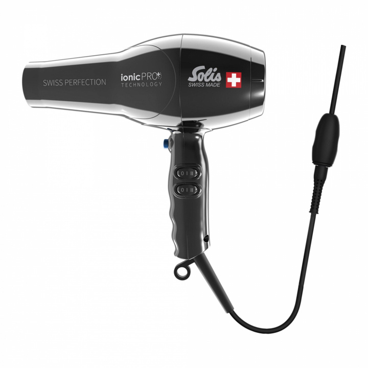 Solis Swiss Perfection 360° IonicPRO Hairdryer ryhmässä KAUNEUS JA TERVEYS / Hiukset &Stailaus / Muotoilutyökalut / Hiustenkuivaimet @ TP E-commerce Nordic AB (A22740)