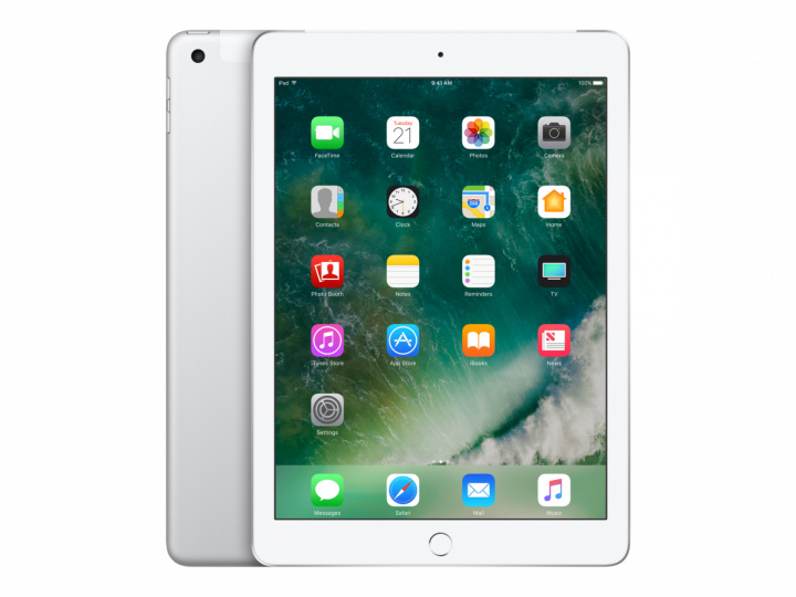 Apple Ipad 6. sukupolvi (2018) 128GB LTE Hopea Käytetty luokka B ryhmässä ÄLYPUHELIMET JA TABLETIT / Tabletit @ TP E-commerce Nordic AB (A22753)