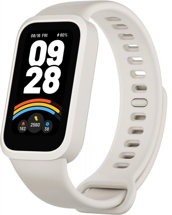 Xiaomi Smart Band 9 Active Beige White ryhmässä URHEILU, VAPAA-AIKA JA HARRASTUS / Urheilu- ja sykekellot / Urheilukello @ TP E-commerce Nordic AB (A22773)