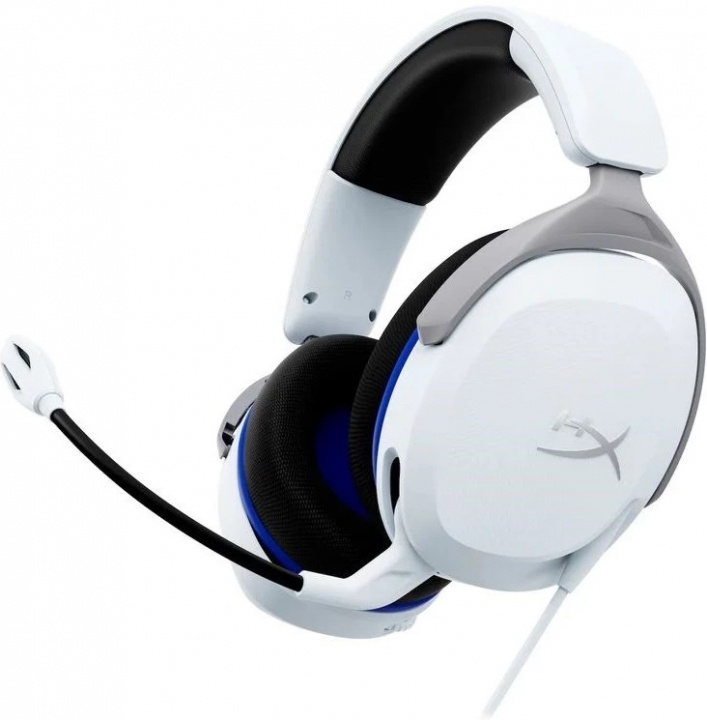 HyperX Cloud Stinger 2 Core - Gaming Headset for PlayStation White ryhmässä KODINELEKTRONIIKKA / Pelikonsolit & Tarvikkeet / Sony PlayStation 5 / Tarvikkeet @ TP E-commerce Nordic AB (A22796)