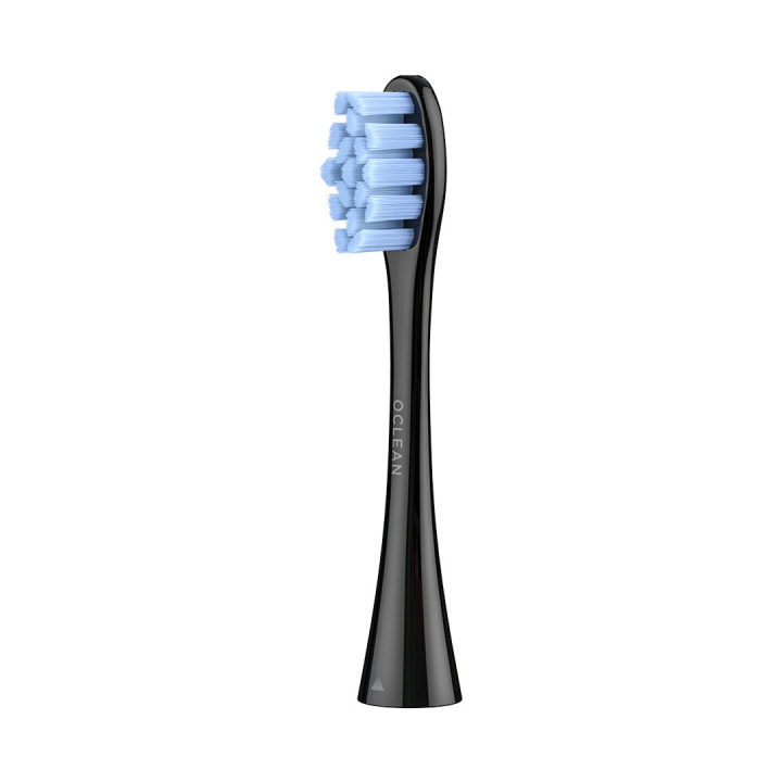 Oclean Standard Clean Brush Head 2-pk P2S5 B02, Black ryhmässä KAUNEUS JA TERVEYS / Suunhoito / Sähköhammasharjat Tarvikkeet @ TP E-commerce Nordic AB (A22823)