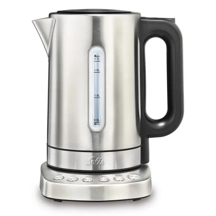 Solis Vario Temp Kettle 1,7L ryhmässä KOTI, TALOUS JA PUUTARHA / Kodinkoneet / Vesi ja mehu / Vedenkeitin @ TP E-commerce Nordic AB (A22837)