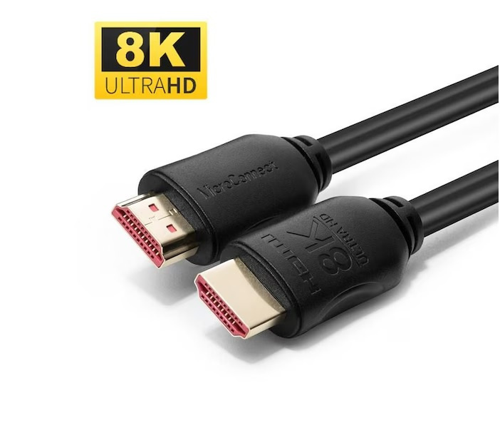 MicroConnect 8K HDMI-kaapeli | 3 m | Musta ryhmässä KODINELEKTRONIIKKA / Kaapelit & Sovittimet / HDMI / Kaapelit @ TP E-commerce Nordic AB (A22841)