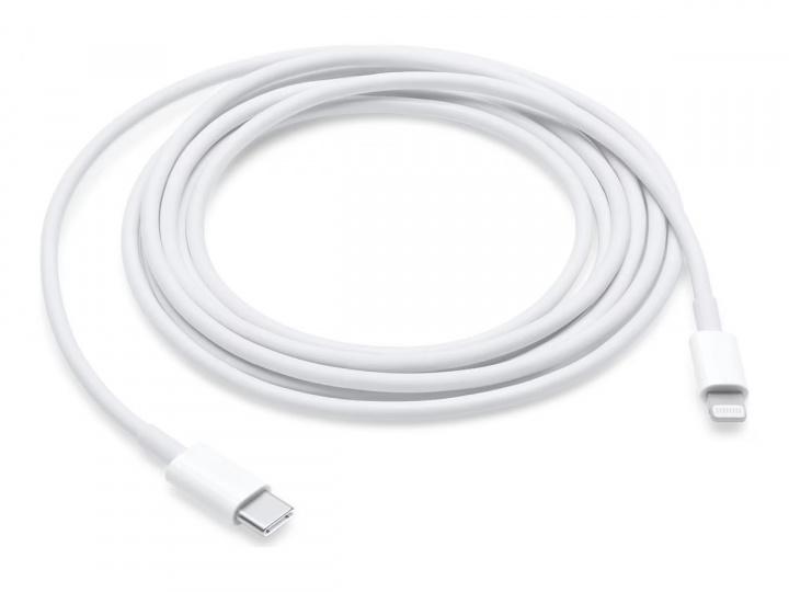 Apple USB-C till Lightning (MW23ZM/A), 2m ryhmässä ÄLYPUHELIMET JA TABLETIT / Laturit & Kaapelit / Kaapelit / Lightning kaapelit @ TP E-commerce Nordic AB (A22880)