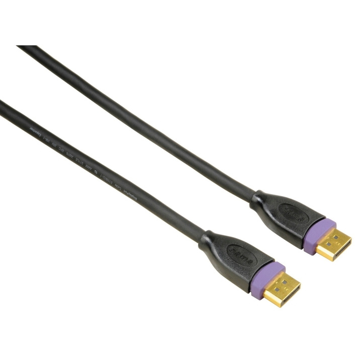 Hama DisplayPort-kaapeli (1,8 m) ryhmässä TIETOKOONET & TARVIKKEET / Kaapelit & Sovittimet / DisplayPort / Kaapelit @ TP E-commerce Nordic AB (A23110)