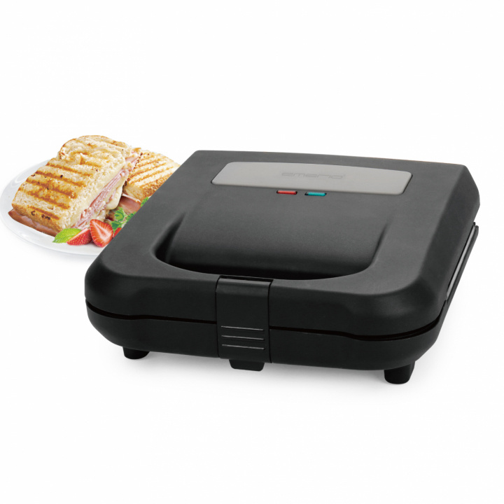 Emerio Sandwichmaker ST-130038 ryhmässä KOTI, TALOUS JA PUUTARHA / Kodinkoneet / Leivänpaahtimet & Leipägrillit / Pöytägrillit ja Raclette @ TP E-commerce Nordic AB (A23182)