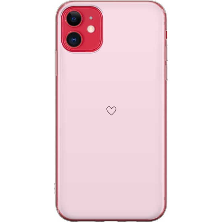 Kännykkäkuori Apple iPhone 11-laitteelle, jossa on Sydän kuvio ryhmässä ÄLYPUHELIMET JA TABLETIT / Puhelimen suojakotelo / Apple / iPhone 11 @ TP E-commerce Nordic AB (A50046)