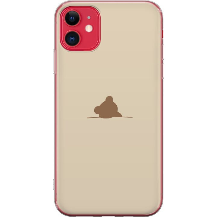 Kännykkäkuori Apple iPhone 11-laitteelle, jossa on Nalle kuvio ryhmässä ÄLYPUHELIMET JA TABLETIT / Puhelimen suojakotelo / Apple / iPhone 11 @ TP E-commerce Nordic AB (A50047)