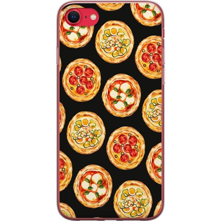 Kännykkäkuori Apple iPhone 7-laitteelle, jossa on Pizza kuvio ryhmässä ÄLYPUHELIMET JA TABLETIT / Puhelimen suojakotelo / Apple / iPhone 7 @ TP E-commerce Nordic AB (A51417)