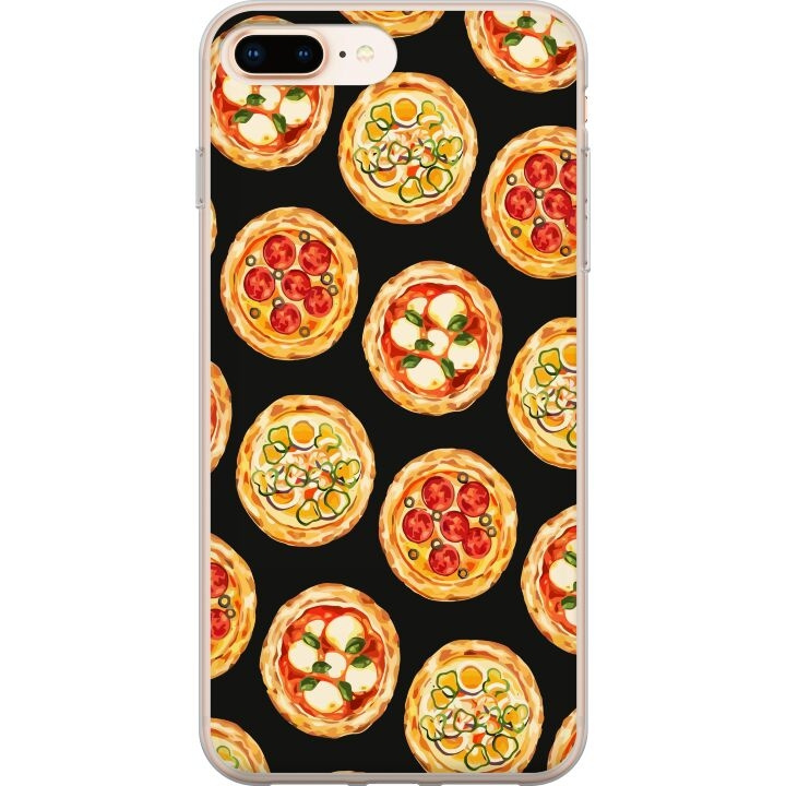 Kännykkäkuori Apple iPhone 7 Plus-laitteelle, jossa on Pizza kuvio ryhmässä ÄLYPUHELIMET JA TABLETIT / Puhelimen suojakotelo / Apple / iPhone 7 Plus @ TP E-commerce Nordic AB (A51471)