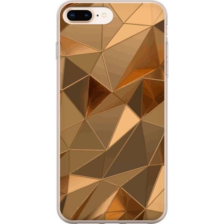 Kännykkäkuori Apple iPhone 7 Plus-laitteelle, jossa on 3D Kulta kuvio ryhmässä ÄLYPUHELIMET JA TABLETIT / Puhelimen suojakotelo / Apple / iPhone 7 Plus @ TP E-commerce Nordic AB (A51482)