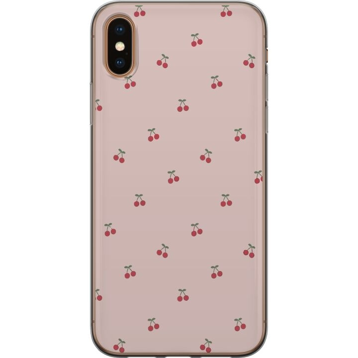 Kännykkäkuori Apple iPhone XS Max-laitteelle, jossa on Kirsikka kuvio ryhmässä ÄLYPUHELIMET JA TABLETIT / Puhelimen suojakotelo / Apple / iPhone XS Max @ TP E-commerce Nordic AB (A51951)