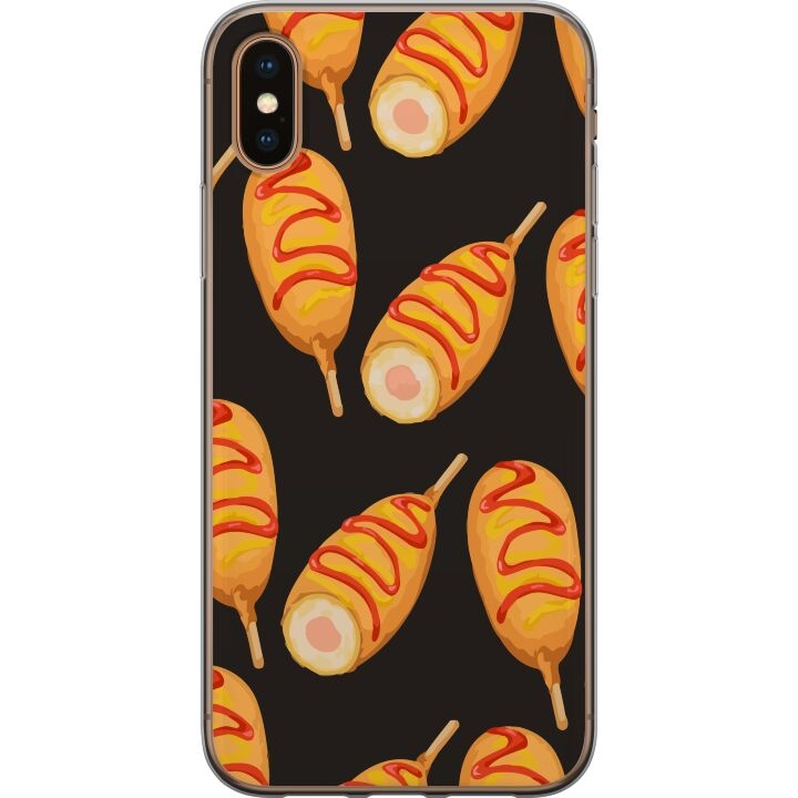 Kännykkäkuori Apple iPhone XS Max-laitteelle, jossa on Kanan reisi kuvio ryhmässä ÄLYPUHELIMET JA TABLETIT / Puhelimen suojakotelo / Apple / iPhone XS Max @ TP E-commerce Nordic AB (A51953)