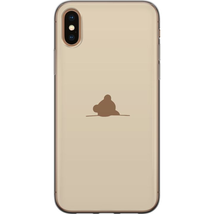 Kännykkäkuori Apple iPhone XS Max-laitteelle, jossa on Nalle kuvio ryhmässä ÄLYPUHELIMET JA TABLETIT / Puhelimen suojakotelo / Apple / iPhone XS Max @ TP E-commerce Nordic AB (A51964)