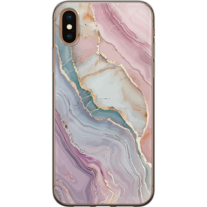 Kännykkäkuori Apple iPhone XS Max-laitteelle, jossa on Marmori kuvio ryhmässä ÄLYPUHELIMET JA TABLETIT / Puhelimen suojakotelo / Apple / iPhone XS Max @ TP E-commerce Nordic AB (A51966)