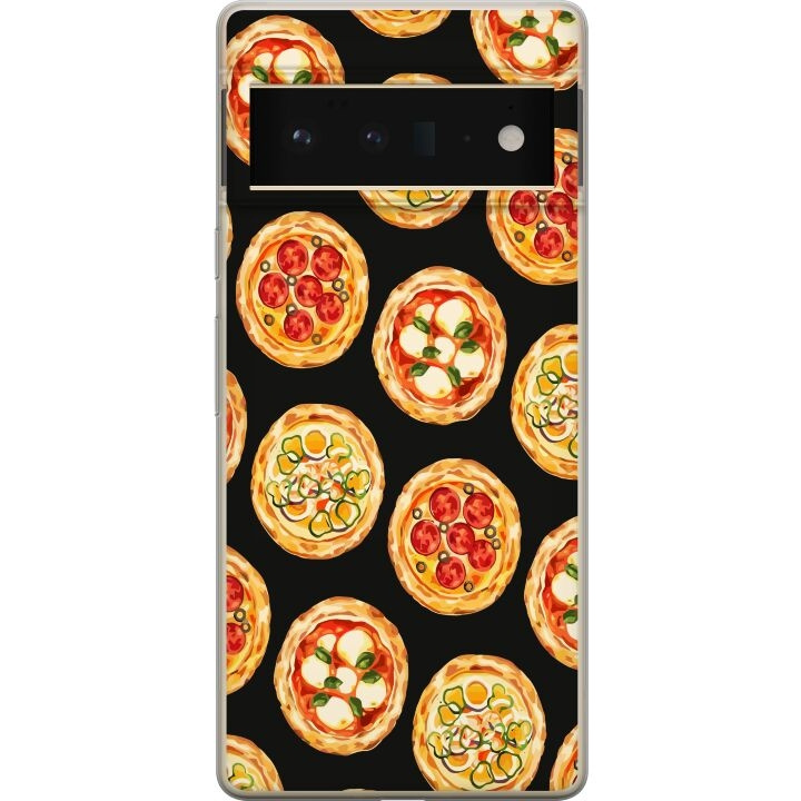 Kännykkäkuori Google Pixel 6 Pro-laitteelle, jossa on Pizza kuvio ryhmässä ÄLYPUHELIMET JA TABLETIT / Puhelimen suojakotelo / Google @ TP E-commerce Nordic AB (A52173)