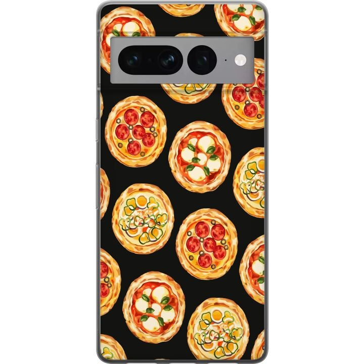 Kännykkäkuori Google Pixel 7 Pro-laitteelle, jossa on Pizza kuvio ryhmässä ÄLYPUHELIMET JA TABLETIT / Puhelimen suojakotelo / Google @ TP E-commerce Nordic AB (A52281)