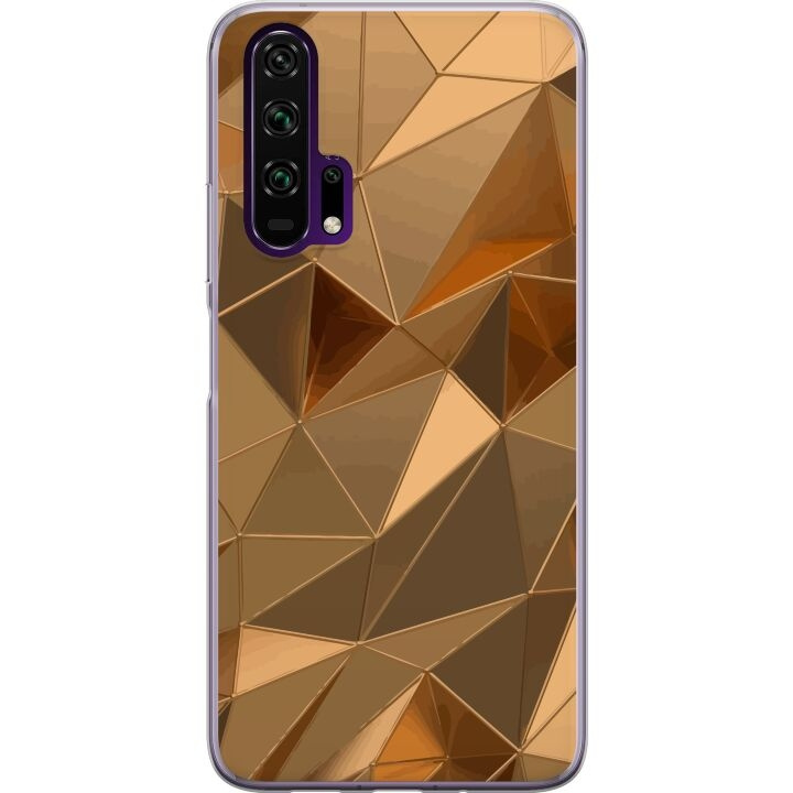 Kännykkäkuori Honor 20 Pro-laitteelle, jossa on 3D Kulta kuvio ryhmässä ÄLYPUHELIMET JA TABLETIT / Puhelimen suojakotelo / Huawei/Honori @ TP E-commerce Nordic AB (A52400)