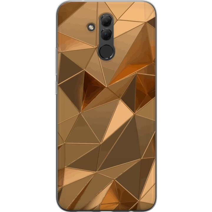 Kännykkäkuori Huawei Mate 20 lite-laitteelle, jossa on 3D Kulta kuvio ryhmässä ÄLYPUHELIMET JA TABLETIT / Puhelimen suojakotelo / Huawei/Honori @ TP E-commerce Nordic AB (A52805)