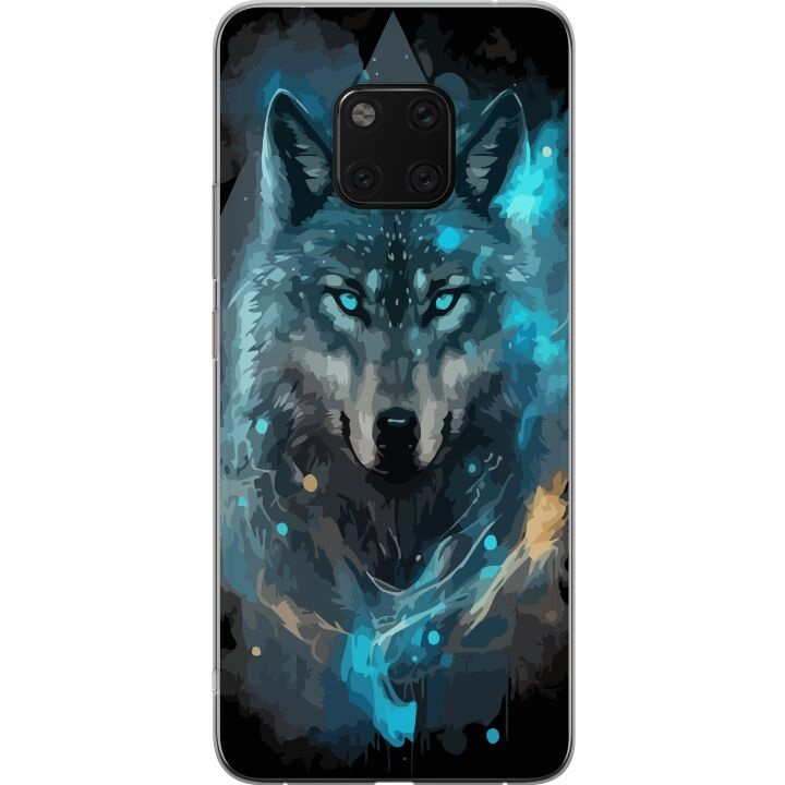 Kännykkäkuori Huawei Mate 20 Pro-laitteelle, jossa on Susi kuvio ryhmässä ÄLYPUHELIMET JA TABLETIT / Puhelimen suojakotelo / Huawei/Honori @ TP E-commerce Nordic AB (A52840)