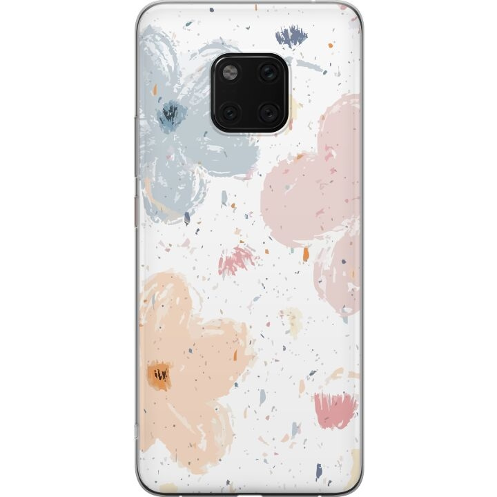 Kännykkäkuori Huawei Mate 20 Pro-laitteelle, jossa on Kukat kuvio ryhmässä ÄLYPUHELIMET JA TABLETIT / Puhelimen suojakotelo / Huawei/Honori @ TP E-commerce Nordic AB (A52847)