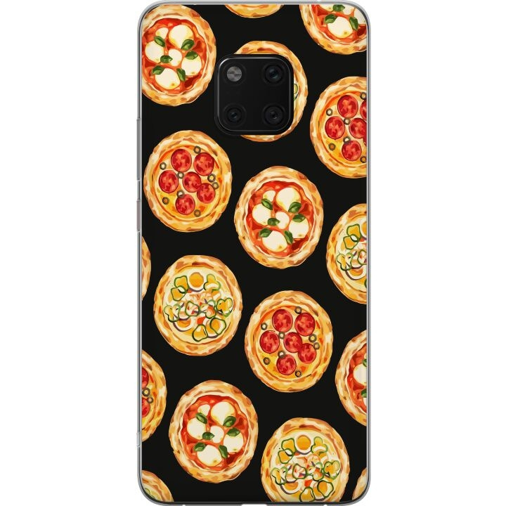 Kännykkäkuori Huawei Mate 20 Pro-laitteelle, jossa on Pizza kuvio ryhmässä ÄLYPUHELIMET JA TABLETIT / Puhelimen suojakotelo / Huawei/Honori @ TP E-commerce Nordic AB (A52848)