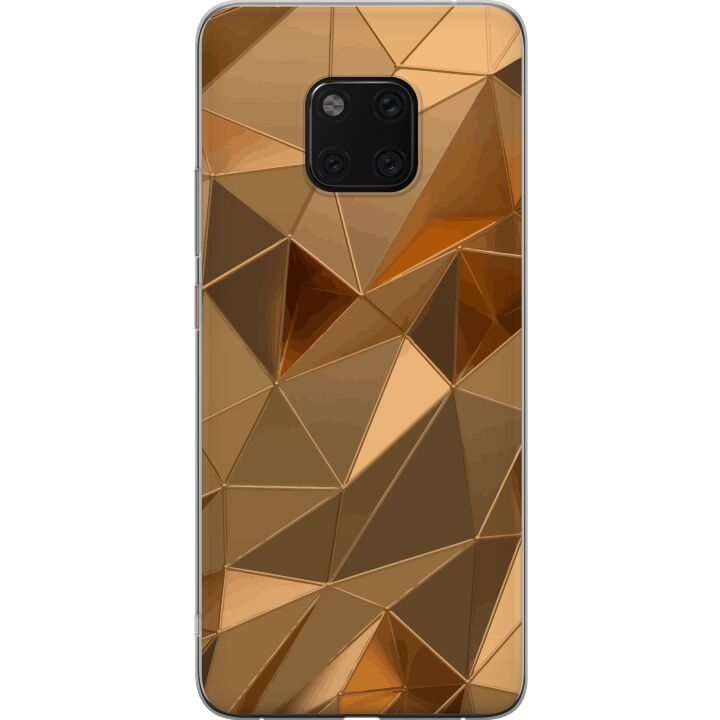 Kännykkäkuori Huawei Mate 20 Pro-laitteelle, jossa on 3D Kulta kuvio ryhmässä ÄLYPUHELIMET JA TABLETIT / Puhelimen suojakotelo / Huawei/Honori @ TP E-commerce Nordic AB (A52859)