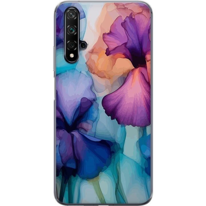 Kännykkäkuori Huawei nova 5T-laitteelle, jossa on Maagiset kukat kuvio ryhmässä ÄLYPUHELIMET JA TABLETIT / Puhelimen suojakotelo / Huawei/Honori @ TP E-commerce Nordic AB (A52919)