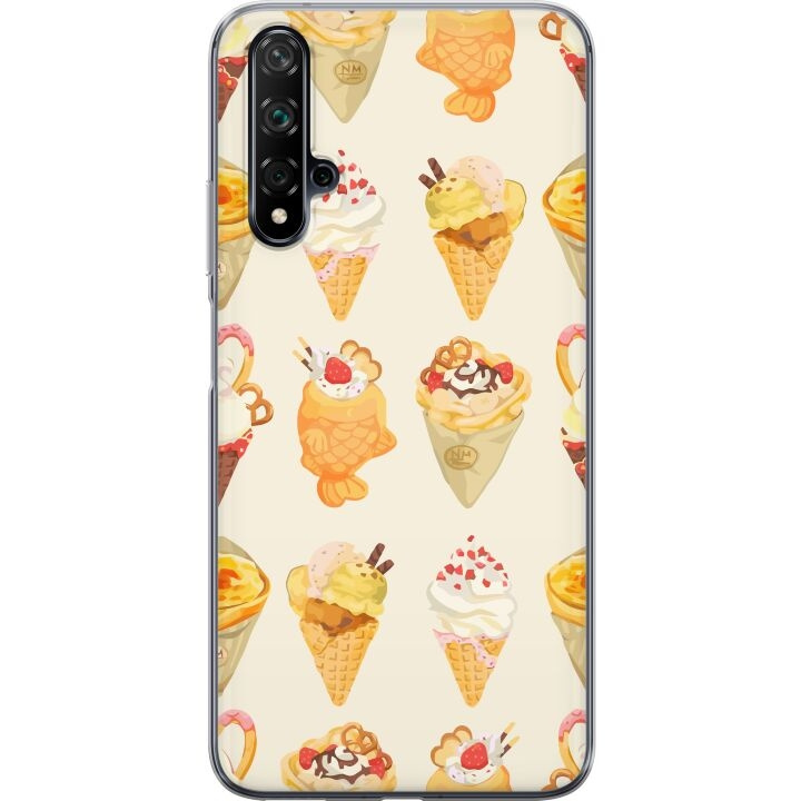 Kännykkäkuori Huawei nova 5T-laitteelle, jossa on Lasinen kuvio ryhmässä ÄLYPUHELIMET JA TABLETIT / Puhelimen suojakotelo / Huawei/Honori @ TP E-commerce Nordic AB (A52927)