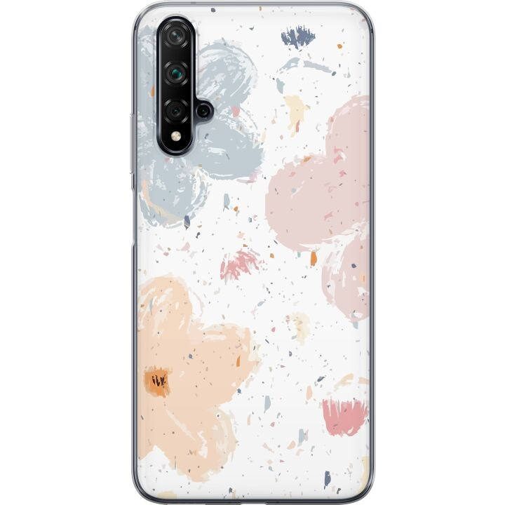 Kännykkäkuori Huawei nova 5T-laitteelle, jossa on Kukat kuvio ryhmässä ÄLYPUHELIMET JA TABLETIT / Puhelimen suojakotelo / Huawei/Honori @ TP E-commerce Nordic AB (A52928)