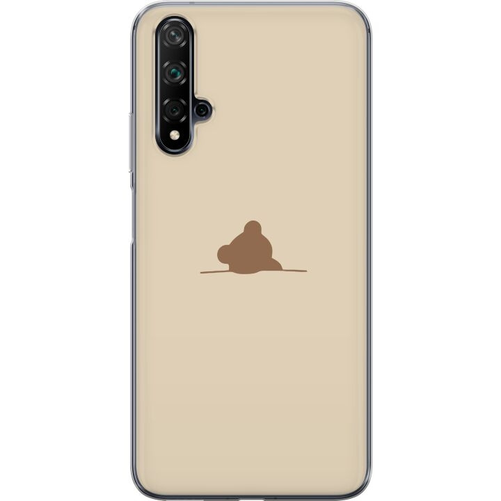 Kännykkäkuori Huawei nova 5T-laitteelle, jossa on Nalle kuvio ryhmässä ÄLYPUHELIMET JA TABLETIT / Puhelimen suojakotelo / Huawei/Honori @ TP E-commerce Nordic AB (A52936)