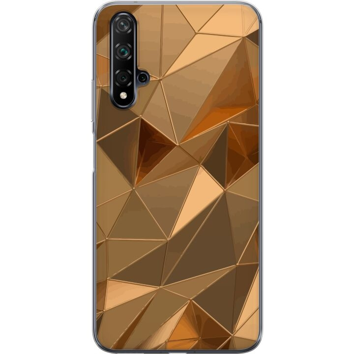 Kännykkäkuori Huawei nova 5T-laitteelle, jossa on 3D Kulta kuvio ryhmässä ÄLYPUHELIMET JA TABLETIT / Puhelimen suojakotelo / Huawei/Honori @ TP E-commerce Nordic AB (A52940)