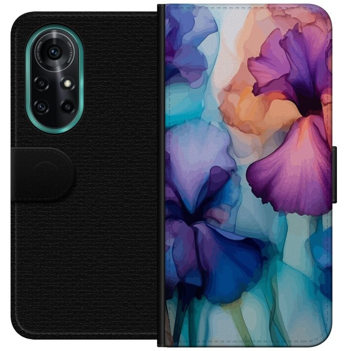 Lompakkokotelo Huawei nova 8 Pro-laitteelle, jossa on Maagiset kukat kuvio ryhmässä ÄLYPUHELIMET JA TABLETIT / Puhelimen suojakotelo / Huawei/Honori @ TP E-commerce Nordic AB (A52946)