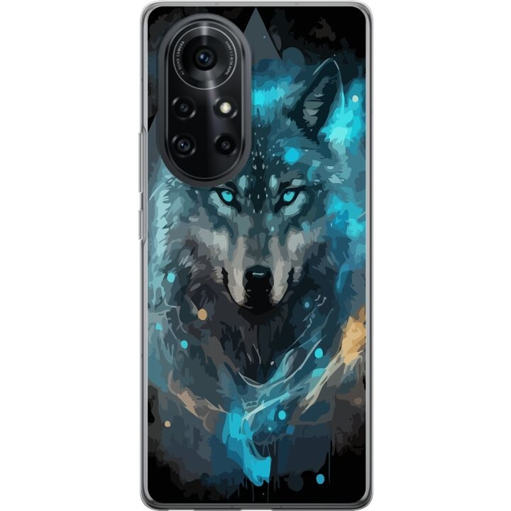 Kännykkäkuori Huawei nova 8 Pro-laitteelle, jossa on Susi kuvio ryhmässä ÄLYPUHELIMET JA TABLETIT / Puhelimen suojakotelo / Huawei/Honori @ TP E-commerce Nordic AB (A52975)