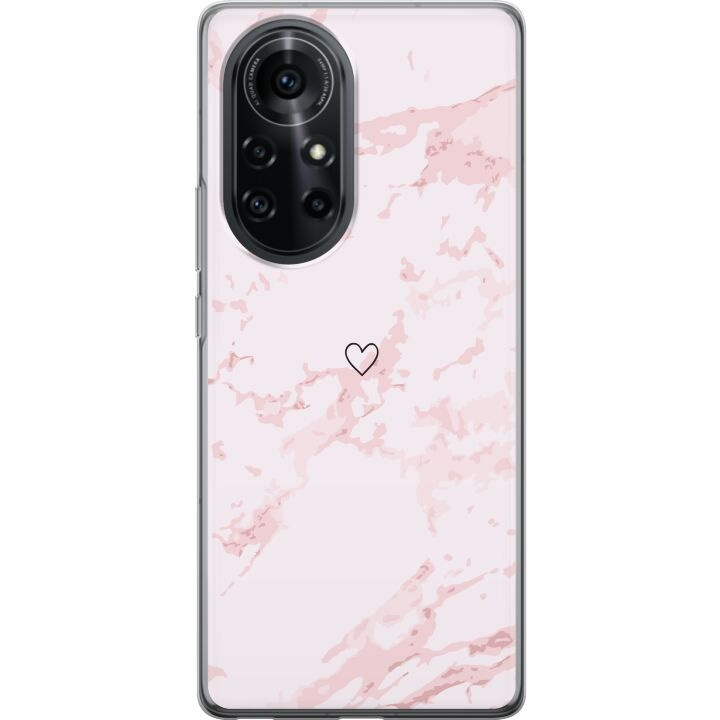 Kännykkäkuori Huawei nova 8 Pro-laitteelle, jossa on Roosa Sydän kuvio ryhmässä ÄLYPUHELIMET JA TABLETIT / Puhelimen suojakotelo / Huawei/Honori @ TP E-commerce Nordic AB (A52993)