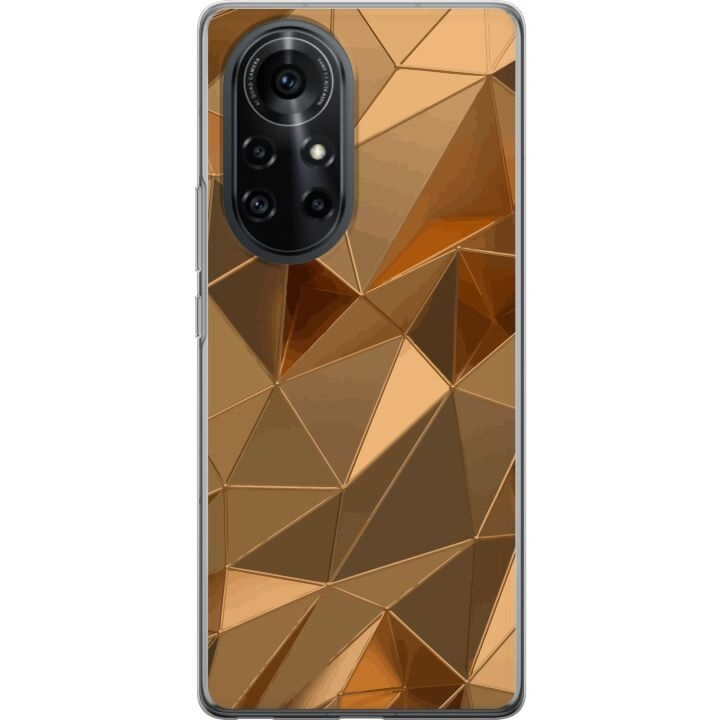 Kännykkäkuori Huawei nova 8 Pro-laitteelle, jossa on 3D Kulta kuvio ryhmässä ÄLYPUHELIMET JA TABLETIT / Puhelimen suojakotelo / Huawei/Honori @ TP E-commerce Nordic AB (A52994)