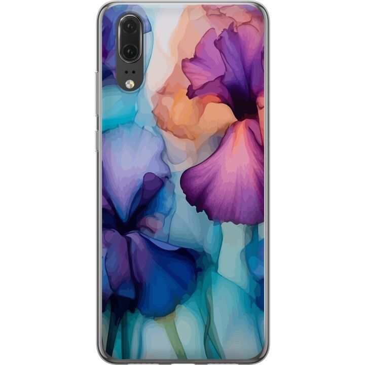 Kännykkäkuori Huawei P20-laitteelle, jossa on Maagiset kukat kuvio ryhmässä ÄLYPUHELIMET JA TABLETIT / Puhelimen suojakotelo / Huawei/Honori @ TP E-commerce Nordic AB (A53027)