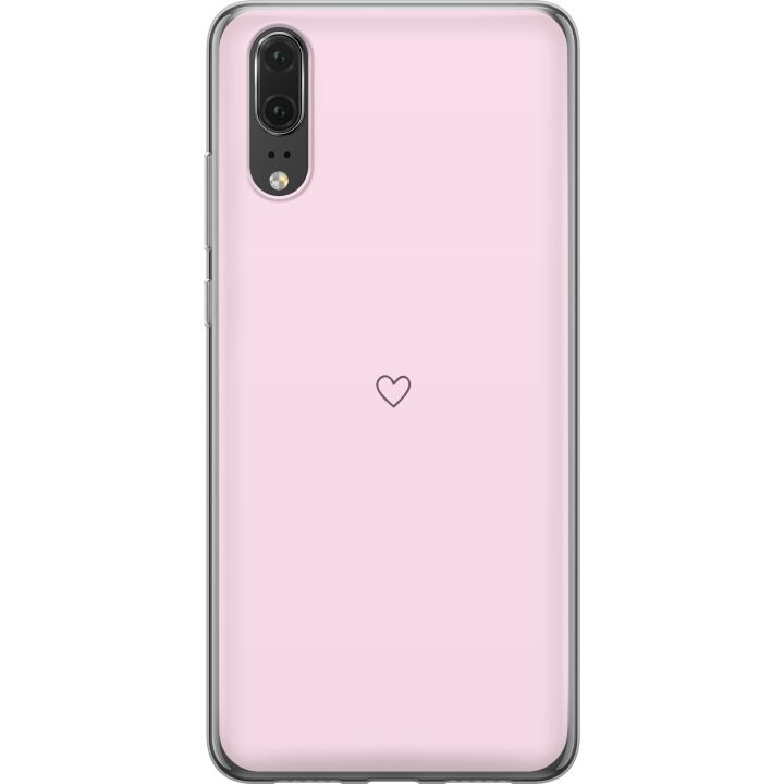 Kännykkäkuori Huawei P20-laitteelle, jossa on Sydän kuvio ryhmässä ÄLYPUHELIMET JA TABLETIT / Puhelimen suojakotelo / Huawei/Honori @ TP E-commerce Nordic AB (A53043)