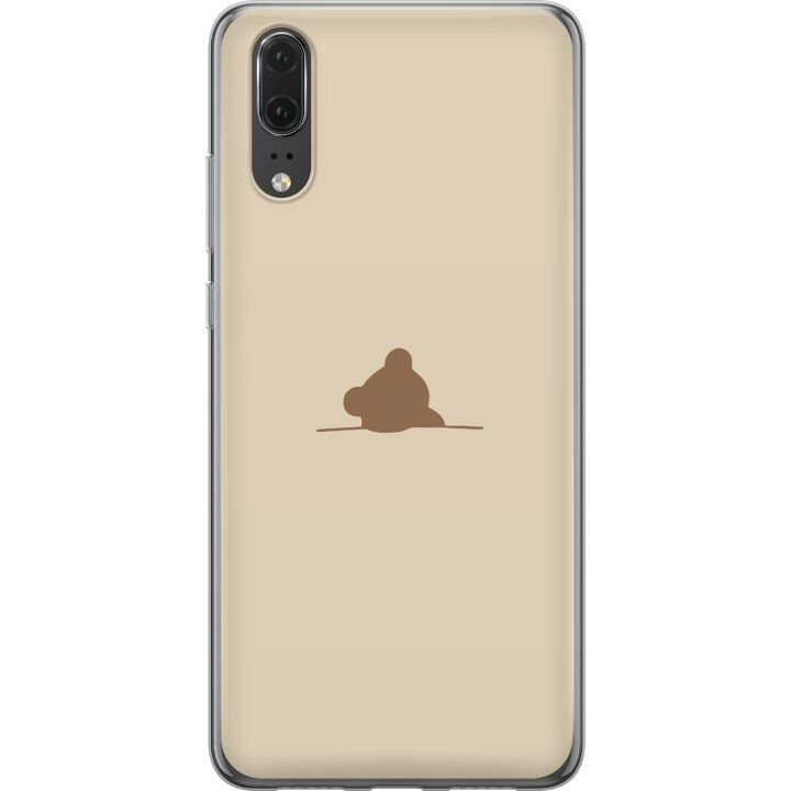 Kännykkäkuori Huawei P20-laitteelle, jossa on Nalle kuvio ryhmässä ÄLYPUHELIMET JA TABLETIT / Puhelimen suojakotelo / Huawei/Honori @ TP E-commerce Nordic AB (A53044)