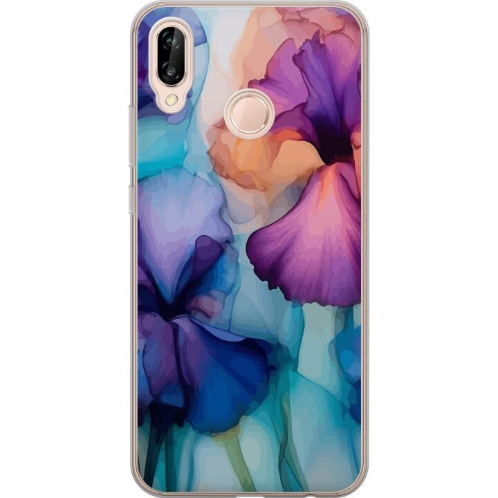 Kännykkäkuori Huawei P20 lite-laitteelle, jossa on Maagiset kukat kuvio ryhmässä ÄLYPUHELIMET JA TABLETIT / Puhelimen suojakotelo / Huawei/Honori @ TP E-commerce Nordic AB (A53081)