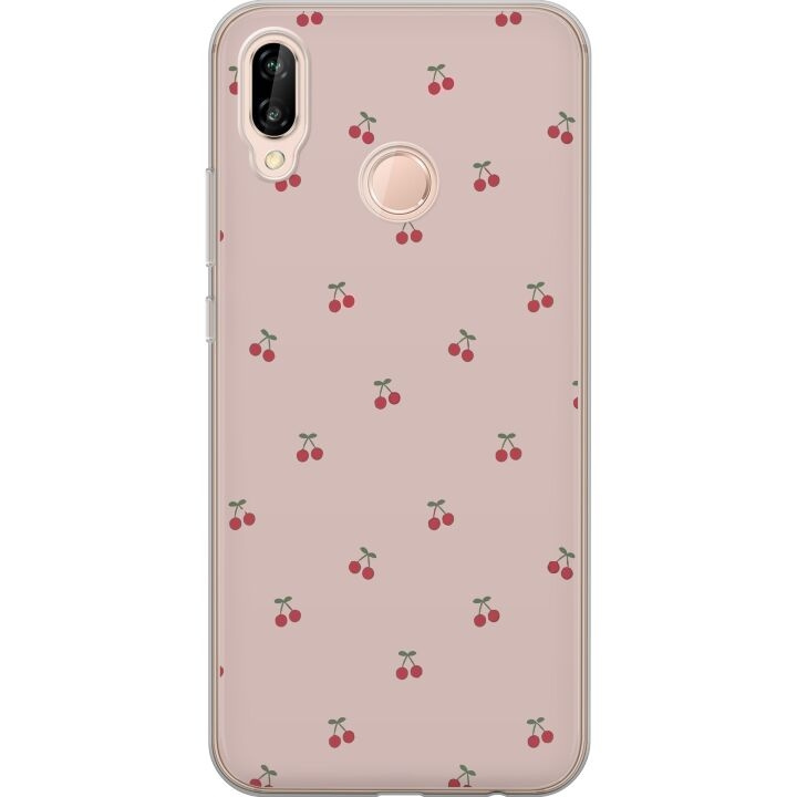 Kännykkäkuori Huawei P20 lite-laitteelle, jossa on Kirsikka kuvio ryhmässä ÄLYPUHELIMET JA TABLETIT / Puhelimen suojakotelo / Huawei/Honori @ TP E-commerce Nordic AB (A53085)