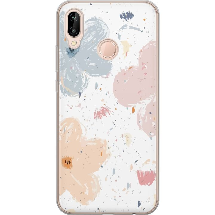 Kännykkäkuori Huawei P20 lite-laitteelle, jossa on Kukat kuvio ryhmässä ÄLYPUHELIMET JA TABLETIT / Puhelimen suojakotelo / Huawei/Honori @ TP E-commerce Nordic AB (A53090)