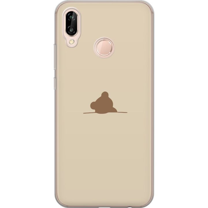 Kännykkäkuori Huawei P20 lite-laitteelle, jossa on Nalle kuvio ryhmässä ÄLYPUHELIMET JA TABLETIT / Puhelimen suojakotelo / Huawei/Honori @ TP E-commerce Nordic AB (A53098)