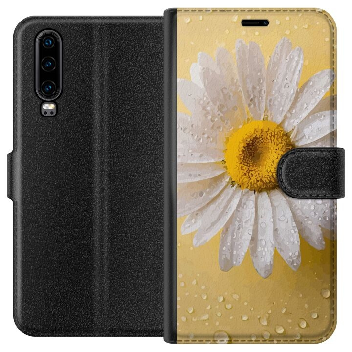 Lompakkokotelo Huawei P30-laitteelle, jossa on Posliinikukka kuvio ryhmässä ÄLYPUHELIMET JA TABLETIT / Puhelimen suojakotelo / Huawei/Honori @ TP E-commerce Nordic AB (A53159)